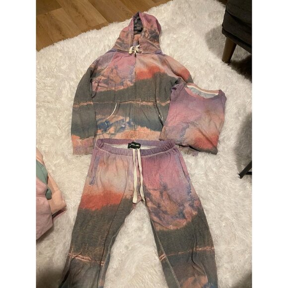 HUGE Roots Canada Hoodie Sweatshirt Sweatpants LOT XS XXS Pink Black - Picture 5 of 9